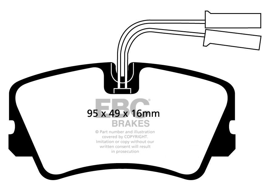 EBC Brakes ALFA ROMEO Alfa 90 2.5 84-87 Remblokken voorzijde