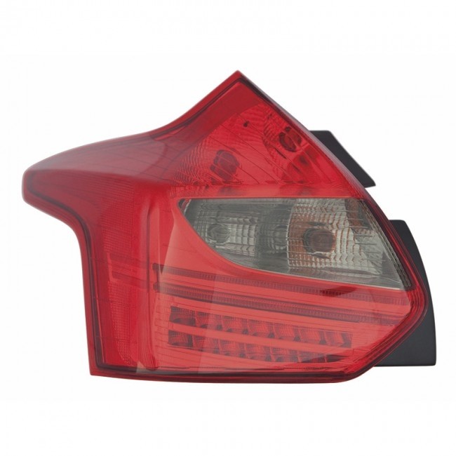 Taillights LED Ford Focus III 5-door 2011 red/Smoke