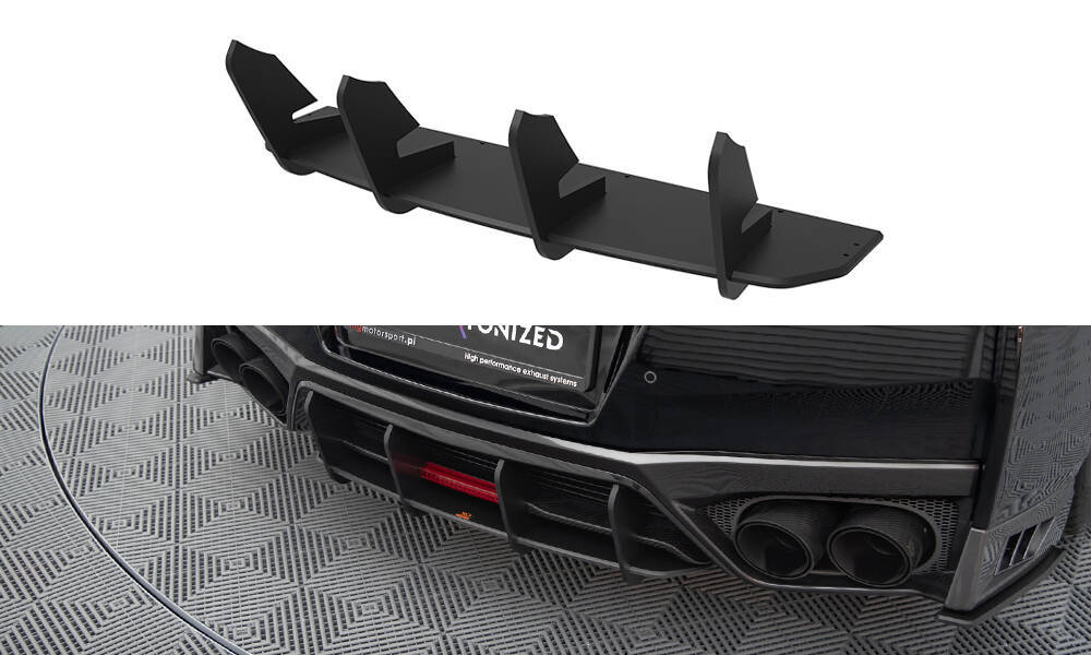 Diffuser Street Pro Nissan GTR R35 17-22 Maxton