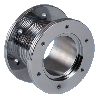Adapter voor het stuur 50mm chroom