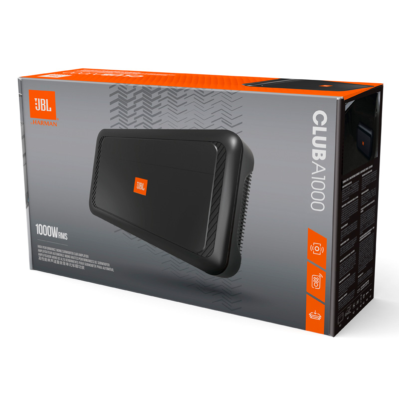 JBL Club A1000 1-Kanaal Mono Subwoofer Versterker (1x 1000W)