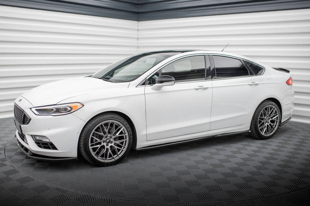 Zijskirts Ford Mondeo Sport Facelift Maxton Glans Zwart