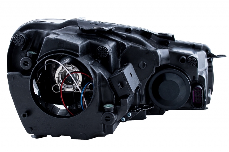 Headlights VW Golf VI Devil Eyes Dlite LED black