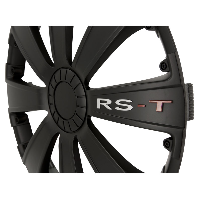 Wieldop Set RS-T Zwart 14''