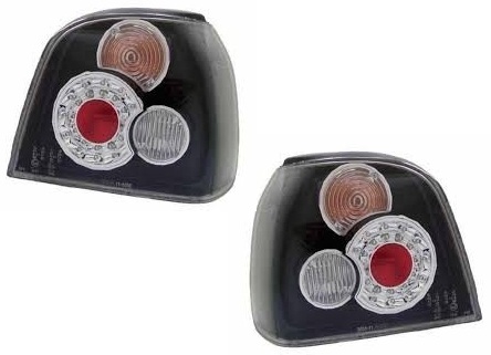 Taillights VW Golf III Led black