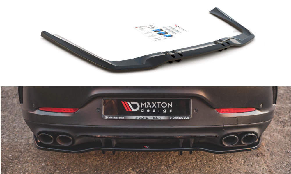 Achter Diffusor Mercedes-AMG GT 53 4 Deurs Coupe Glans Zwart