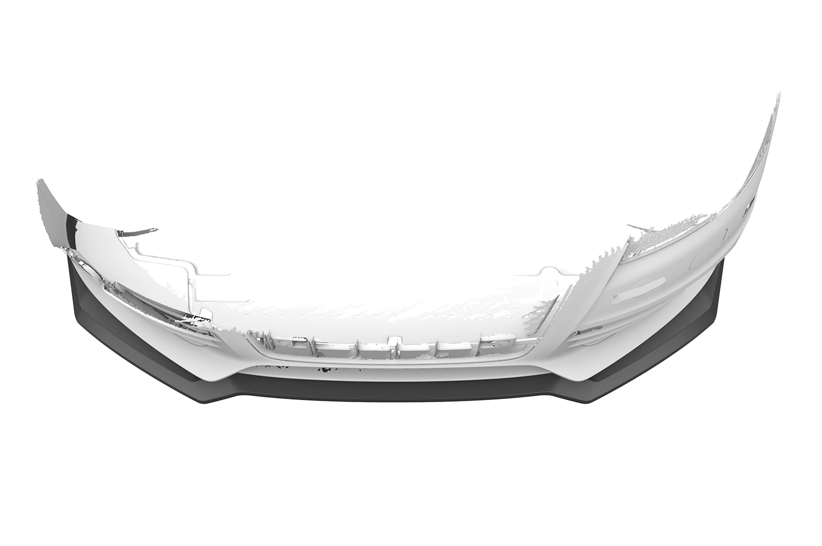 Voorspoiler Audi A4 S-Line / S4 (B8) – CSR Automotive Cup Spoilerlip Glanzend Zwart
