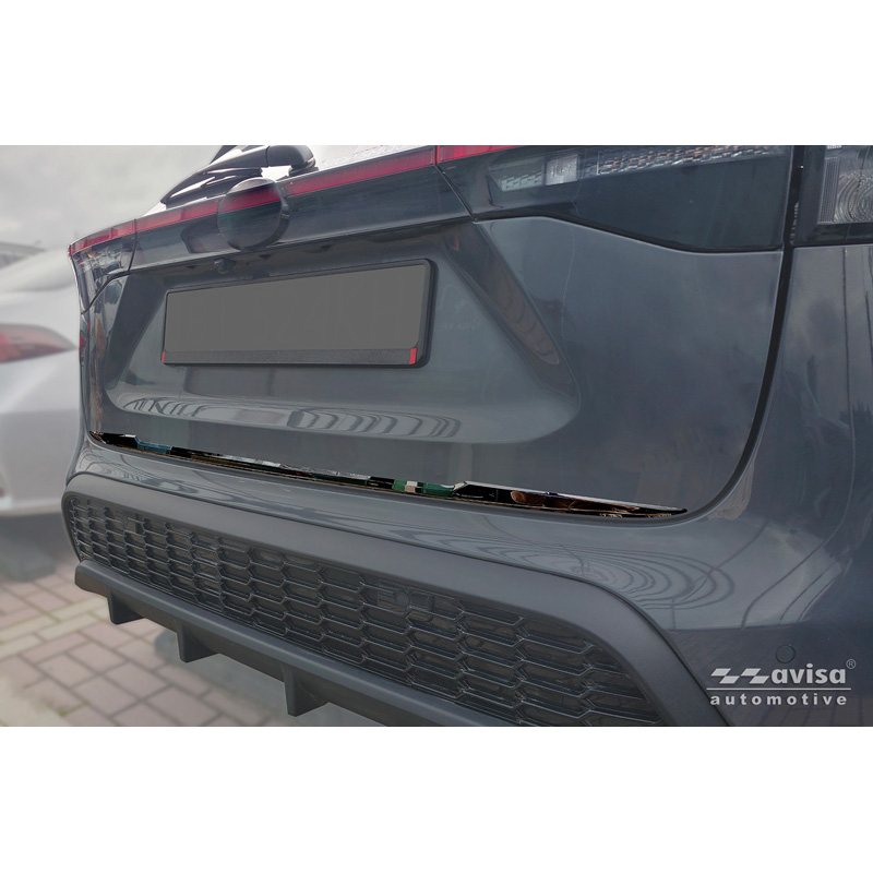 Avisa Zwart Chroom RVS Kofferbak Sierlijst  Toyota Yaris Cross (MXP) 2020-