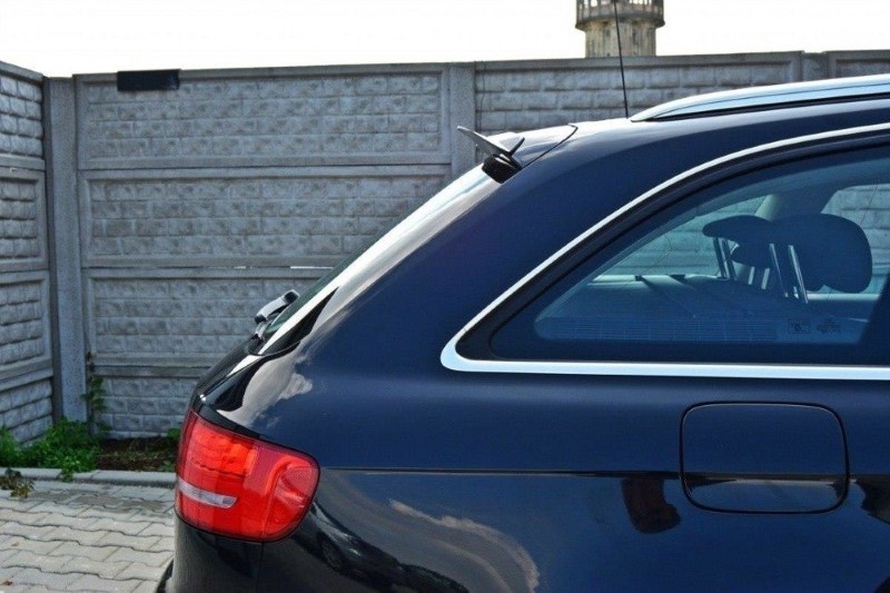 Spoilerkap Audi A4 B8 / B8 FL Avant Glanzend Zwart Maxton