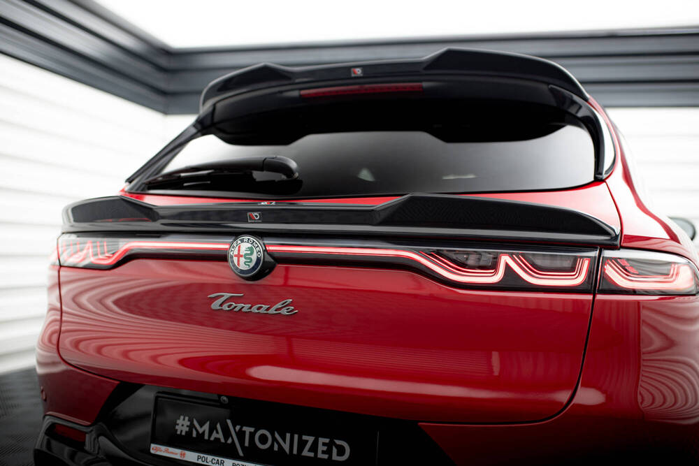 Spoiler Alfa Romeo Tonale Maxton Glans Zwart