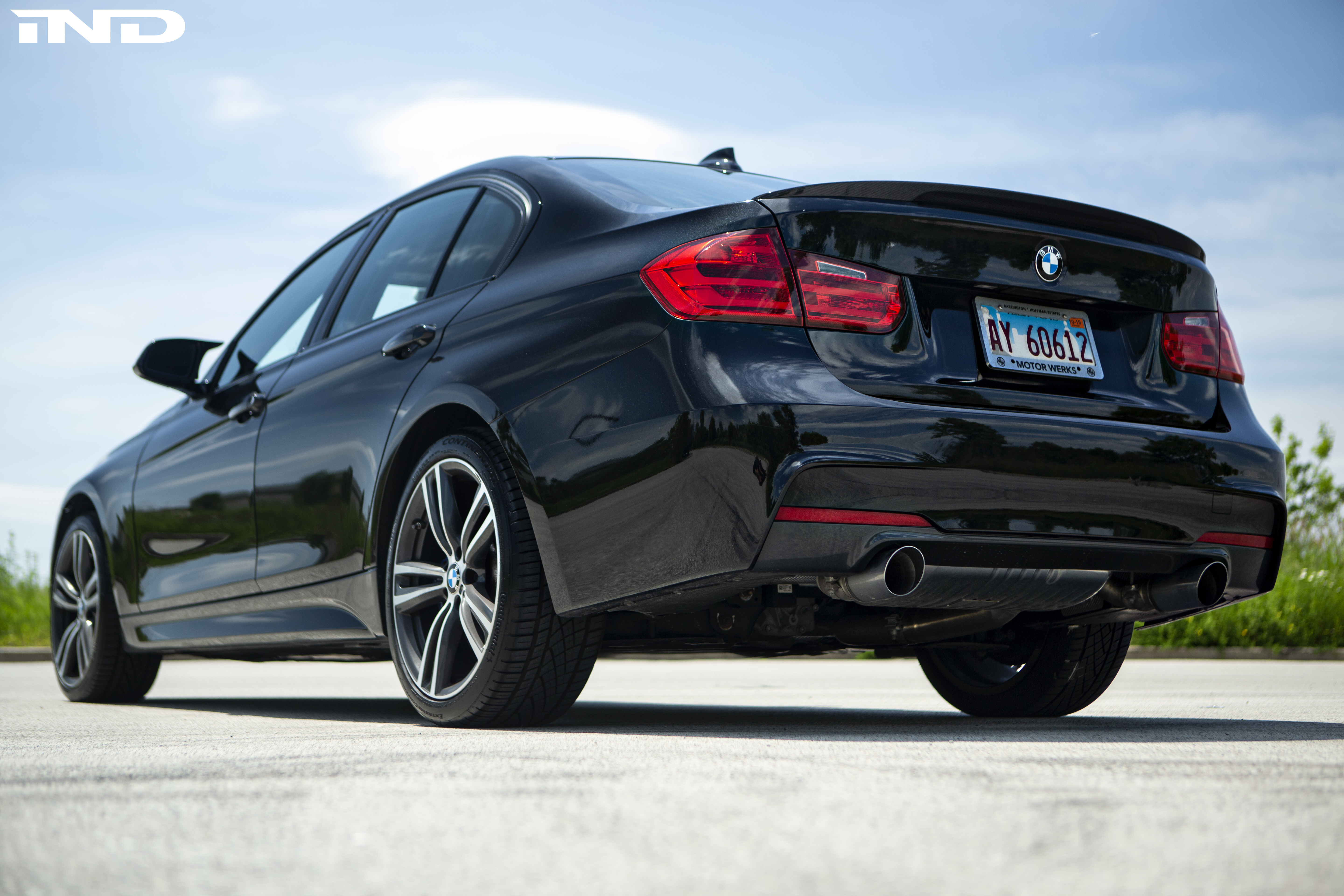 Rear Muffler BMW 3 Series Sedan Exhaust Systems