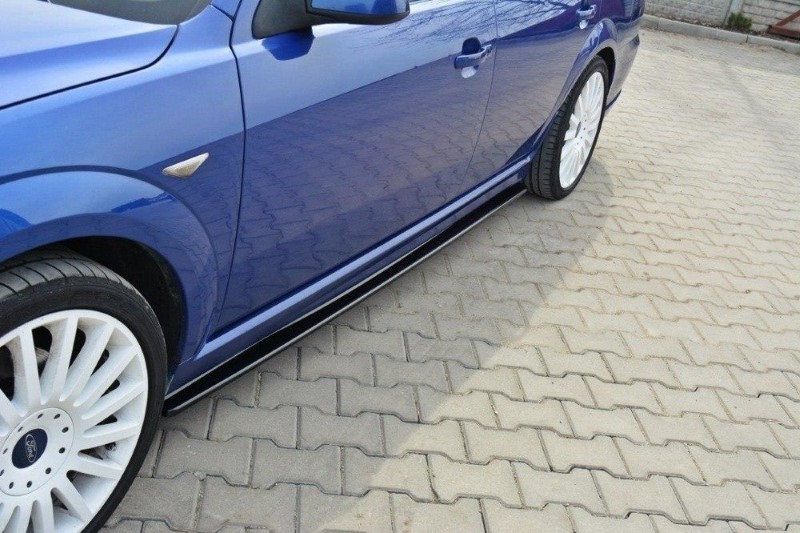 Zijskirts Diffusers Ford Mondeo Mk3 ST220 Glanzend Zwart