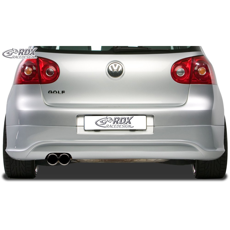 Achterskirt  Volkswagen Golf V R32 Hatchback 3/5-deurs 2003-2008 (uitlaat links) excl. Variant/Plus (ABS)