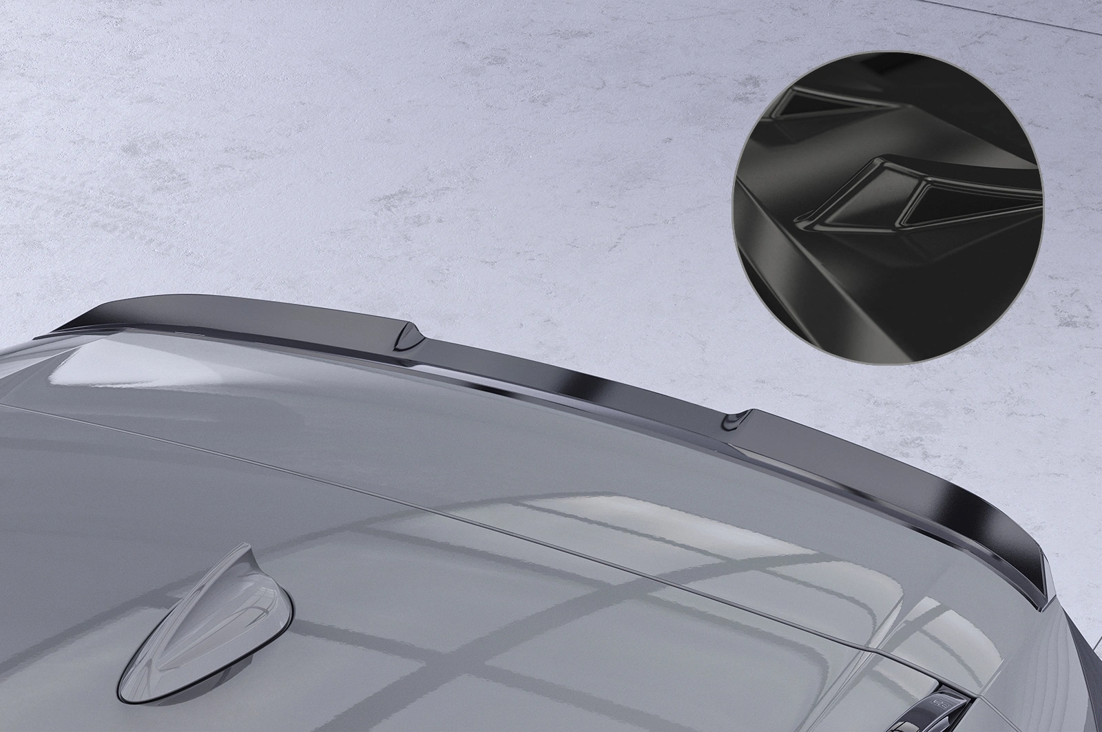 Achterspoiler BMW X5 F15 glans zwart