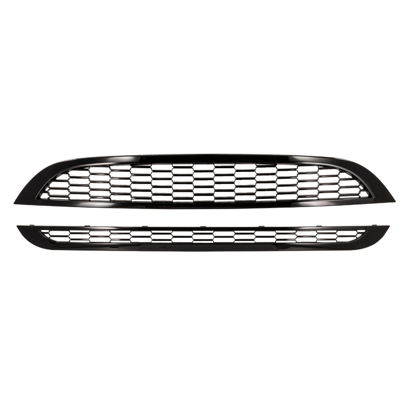 Grill BMW New Mini 01-04 (upper+lower) zwart