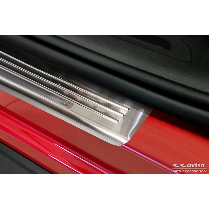 RVS Instaplijsten  Volkswagen Tiguan II 2016-2020 & FL 2020- incl. Allspace 2017-2020 & FL 2020-2024 - 'Lines' - 4-delig