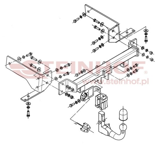 Trekhaak Chevrolet Captiva 2006-05/2013