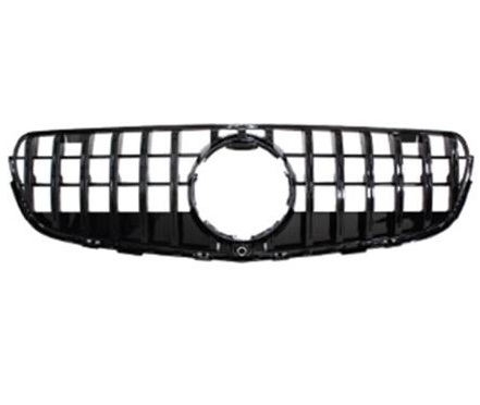 Grill Mercedes GLC X253 C253 (2015-2018) GT R Look Glans Zwart