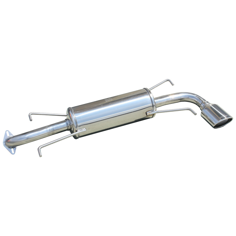 100% RVS Sportuitlaat  Subaru Impreza 2.0 (150pk) 10/2007- 120x80mm