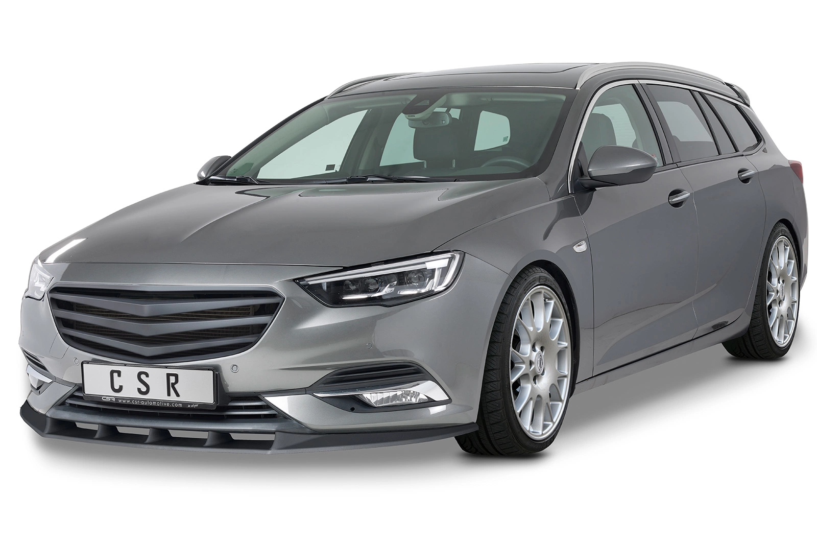Voorspoiler Opel Insignia B Glans Zwart – 2017–2020