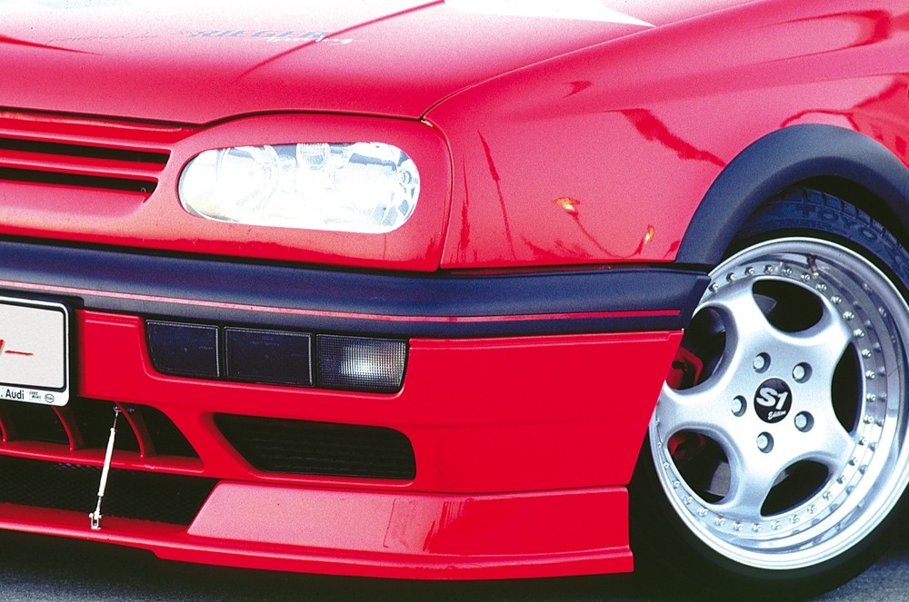Spoilerlip gecentreerd VW Golf III Rieger