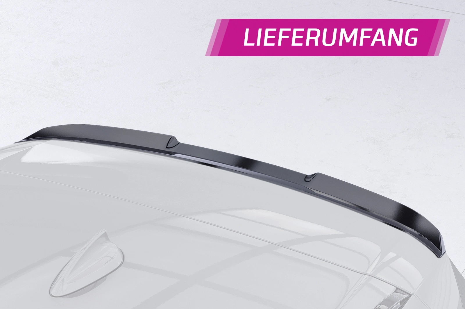 Achterspoiler BMW X5 F15 glans zwart