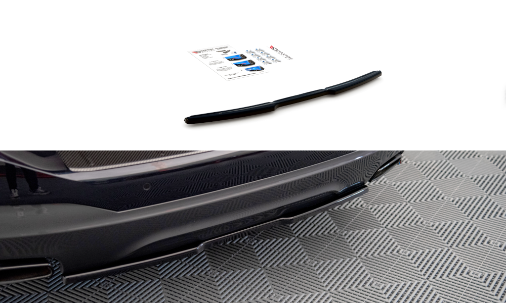 Diffuser BMW 6 GT M Pakket G32 Facelift 2017 - Maxton Glans Zwart