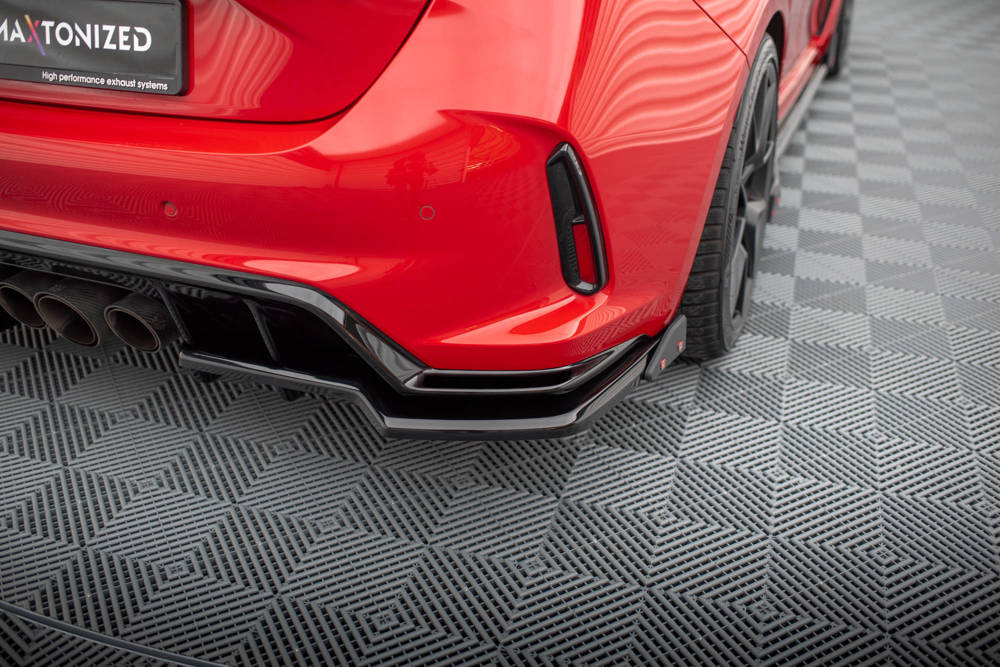 Diffuser V.1 met Canards Honda Civic Type-R Maxton Glans Zwart