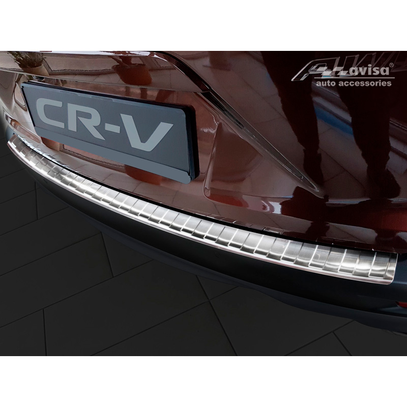 RVS Achterbumperprotector  Honda CR-V (CW) 2018-2023 'Ribs'