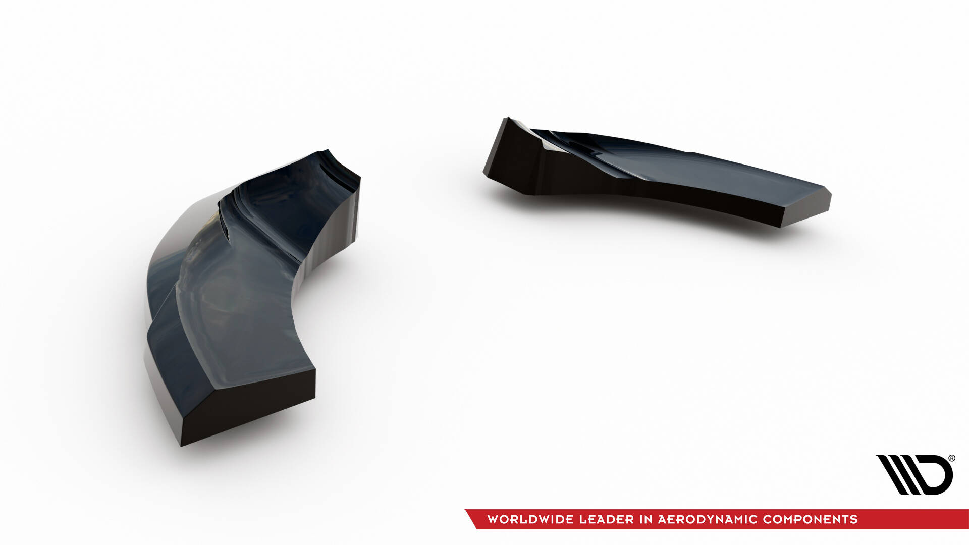 Street Pro Achterzij Spoilers Hyundai Veloster N MK2 Maxton Glanzend zwart