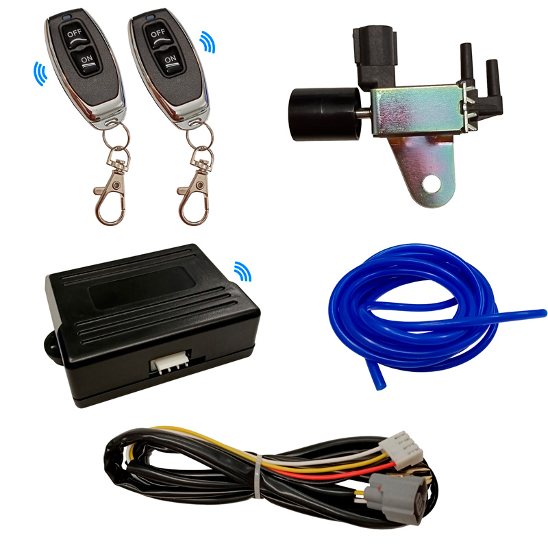 Simoni Racing Universele Accessoireset voor Vacuüm Uitlaatklepsysteem - Afstandsbediening & Kabelset