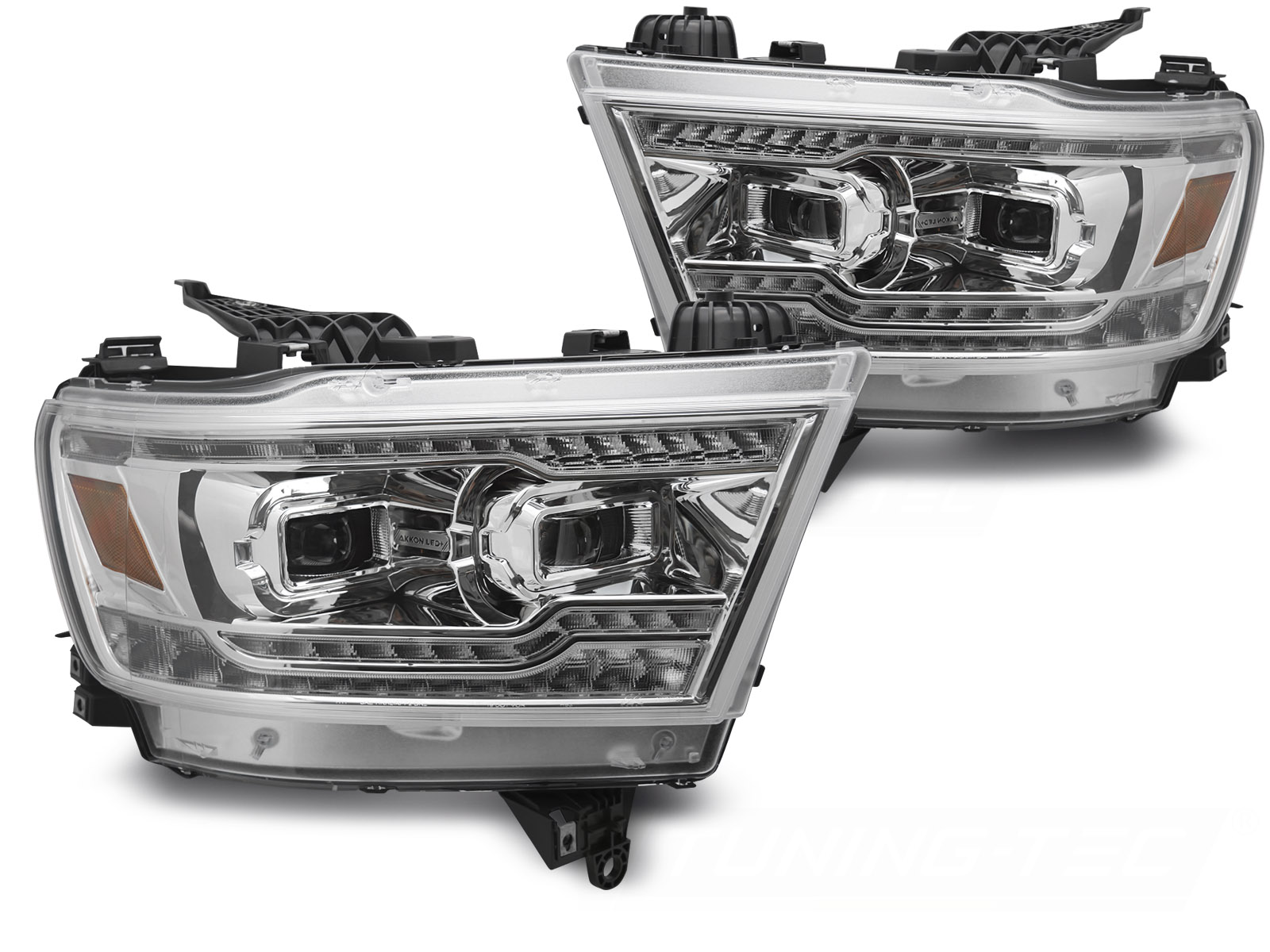 Koplampen Dodge RAM 19-22 Full-LED Dynamisch Chroom