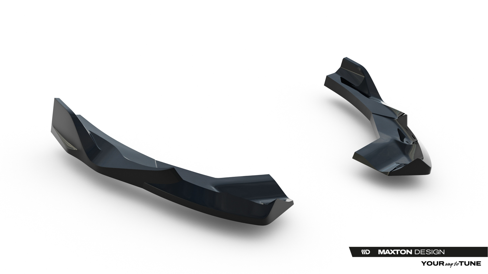 Zij-Diffuser Audi RS3 Sportback 8Y Facelift Maxton Glans Zwart V.2