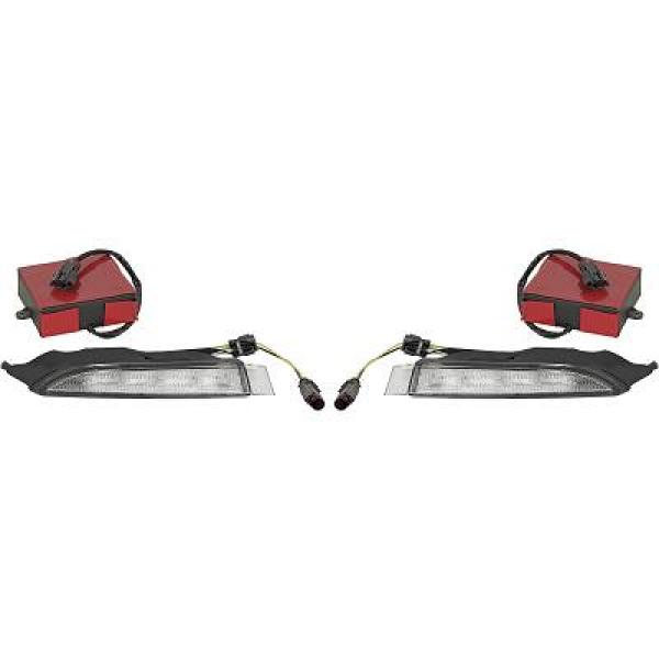 LED KNIPPER Scirocco 08->> clear/chome