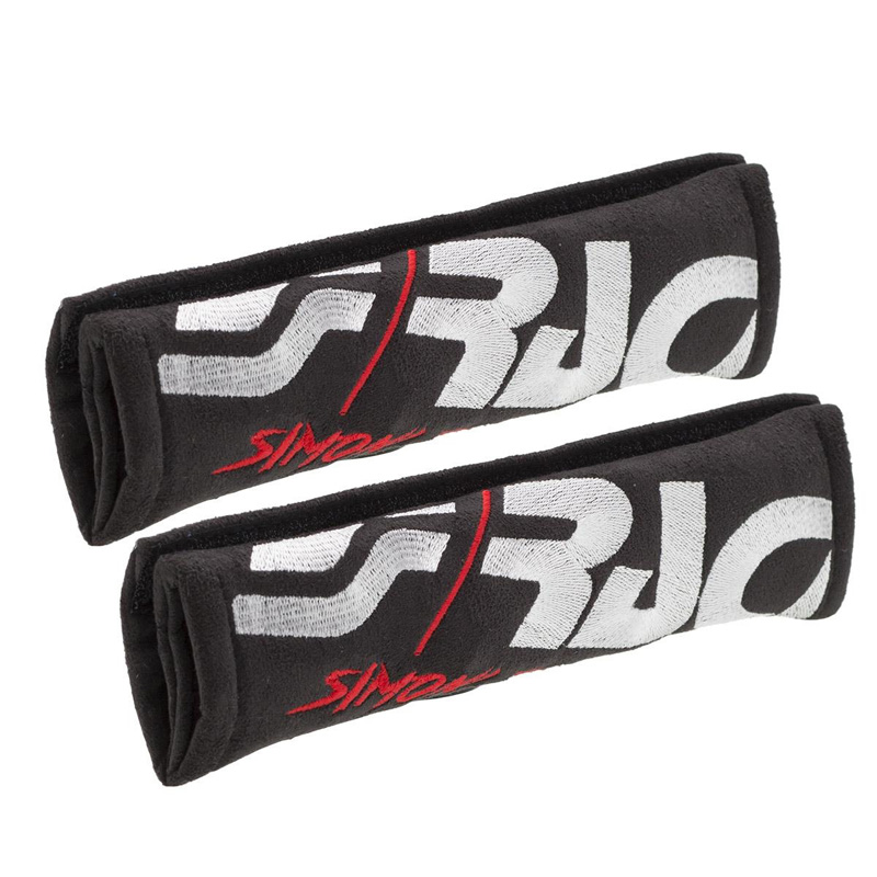 Simoni Racing Gordelhoezen Cut - Zwart - 2 stuks