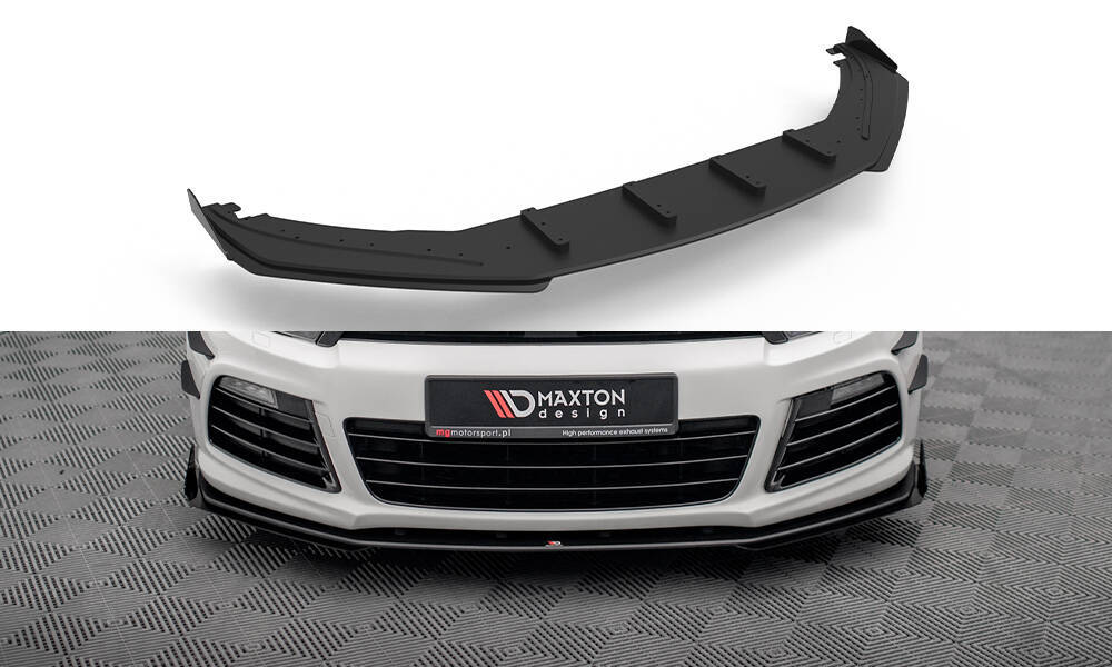 Voorspoiler met Canards Street Pro Volkswagen Scirocco R Maxton