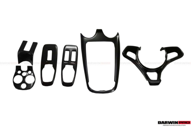 McLaren 540c/570s/570gt/600lt Dry Carbon Fiber Interiors (6pcs) 2015-2021