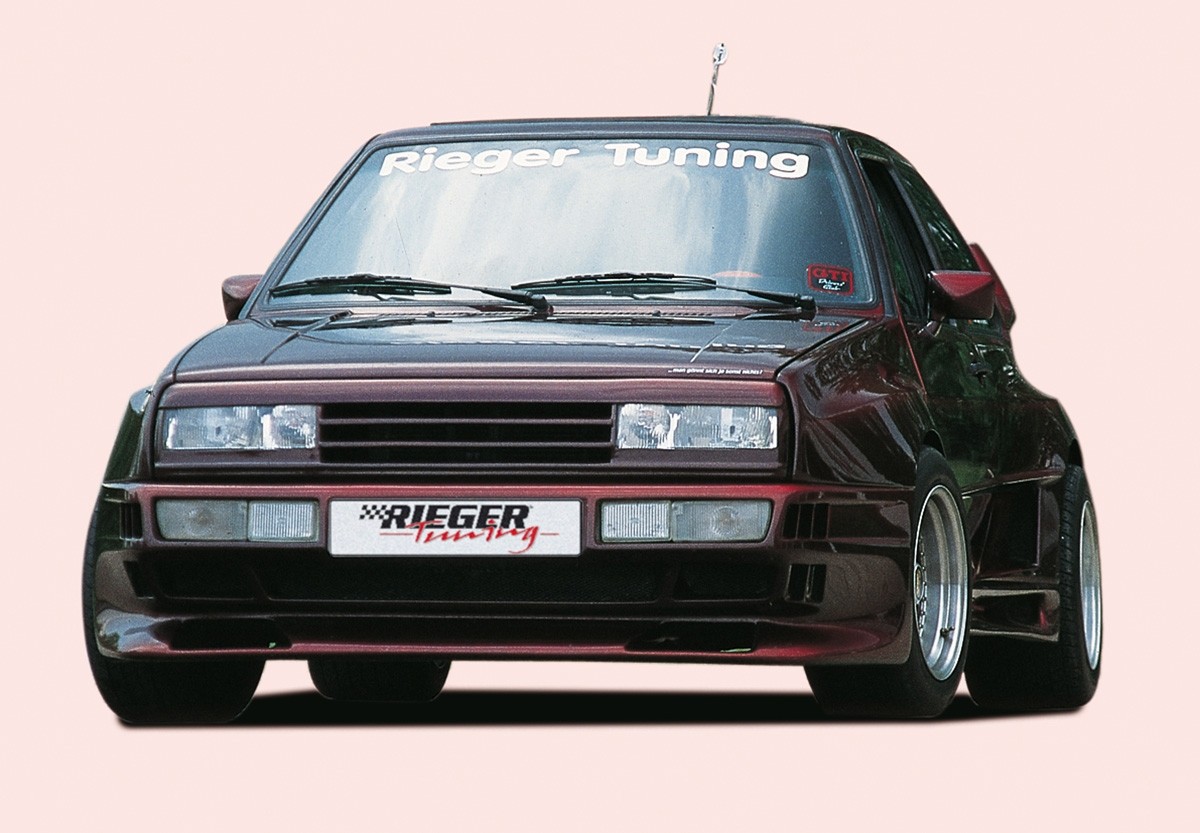Achterschermen Breedversie ll VW Golf II Polyester Rieger