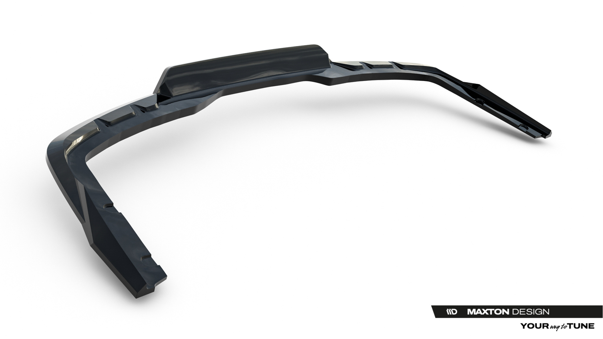 Diffuser BMW 2 M-Pack Gran Coupé F74 Maxton Glanzend Zwart
