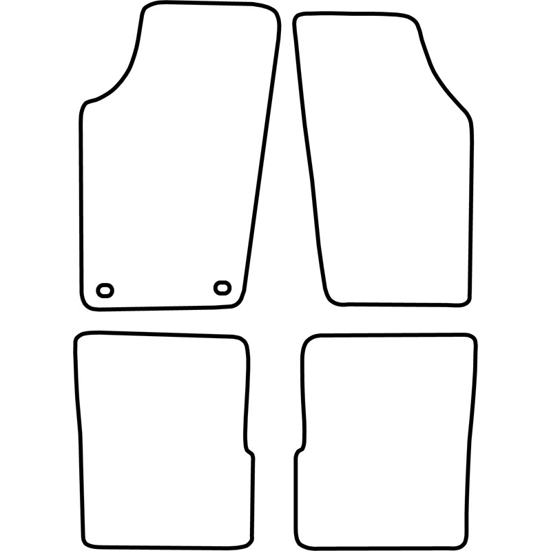 Automatten Velours  Saab 900 1978-1993