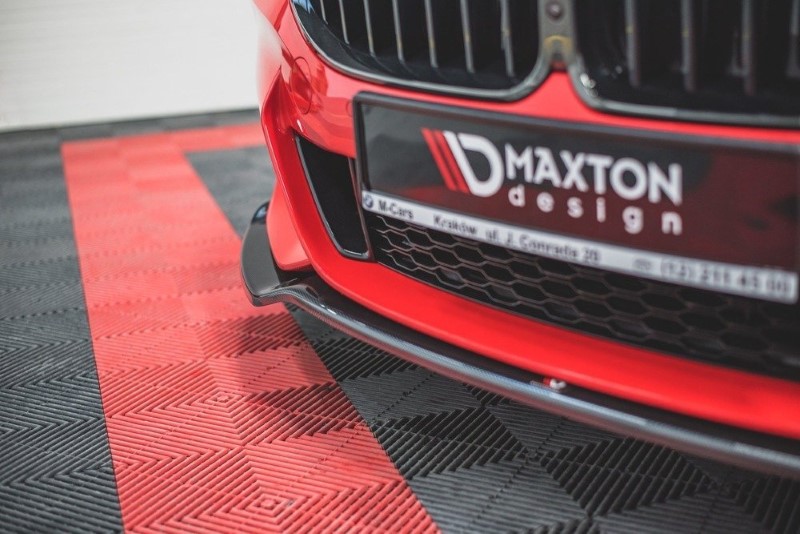 Voorspoiler BMW M850i G15 V.2 Glanzend Zwart