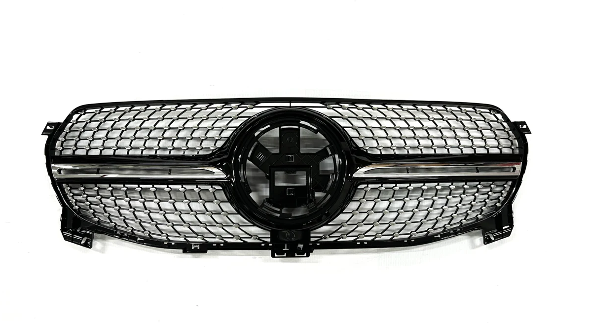 Grill Mercedes GLE W167 19-23 Diamond Chroom Zwart