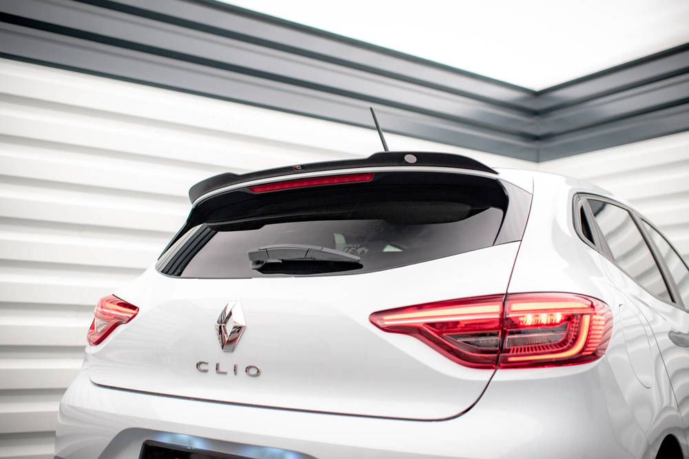 Spoiler Renault Clio Mk5 Maxton Glans Zwart