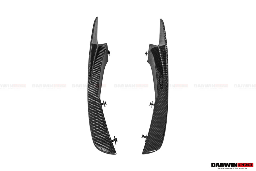 McLaren 720s Se²NWB Style Carbon Fiber Canards 2017-2021