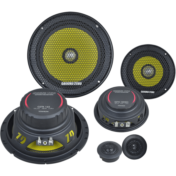 Ground Zero GZTC 165.3X-ACT 6.5″ 2-way component