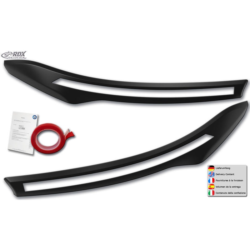 RDX Koplampspoilers  Maxus (e)Deliver 9 2020- (ABS)