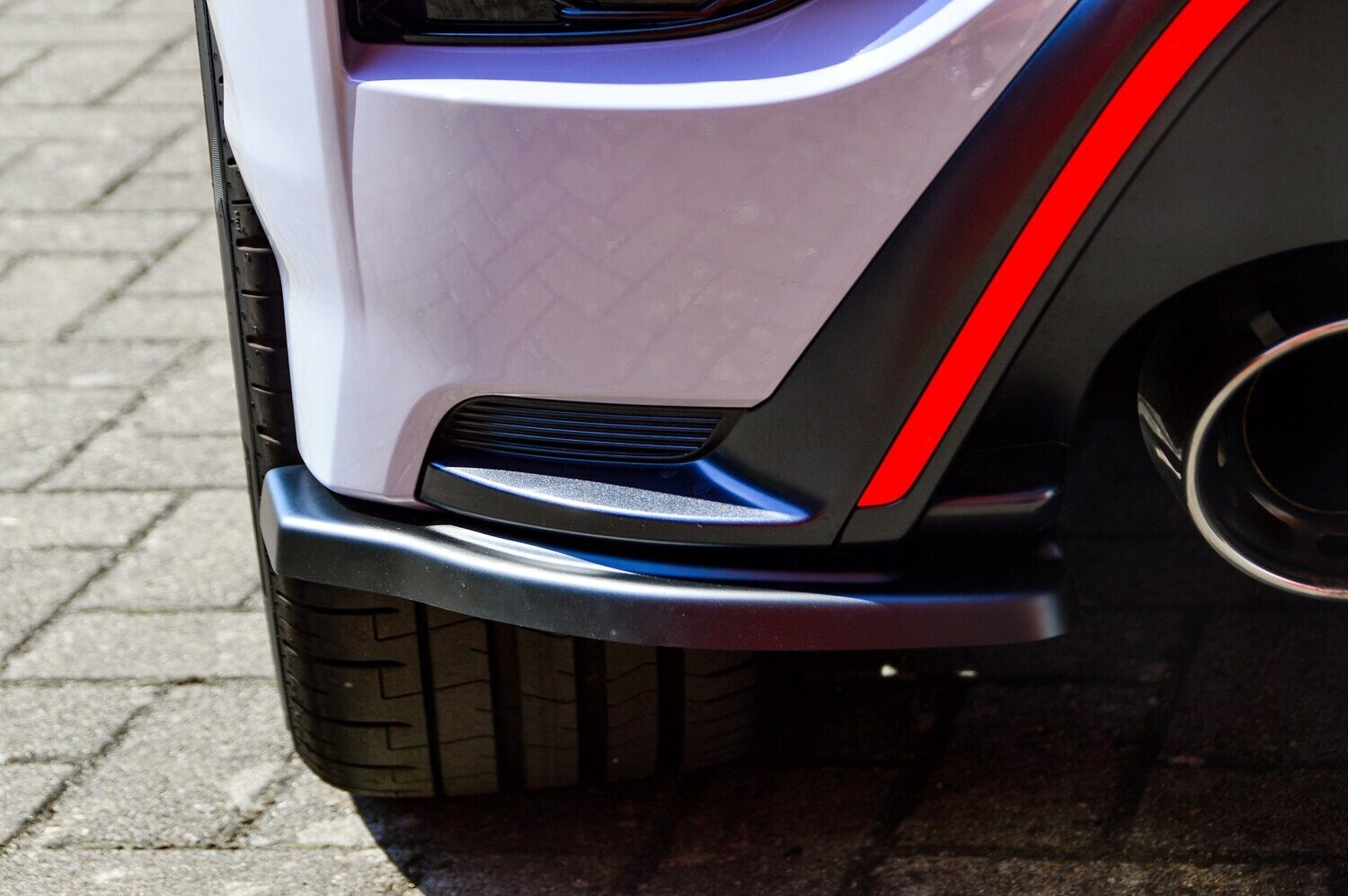 Achterschort zijpanelen met vleugel Hyundai Kona N +N-Line