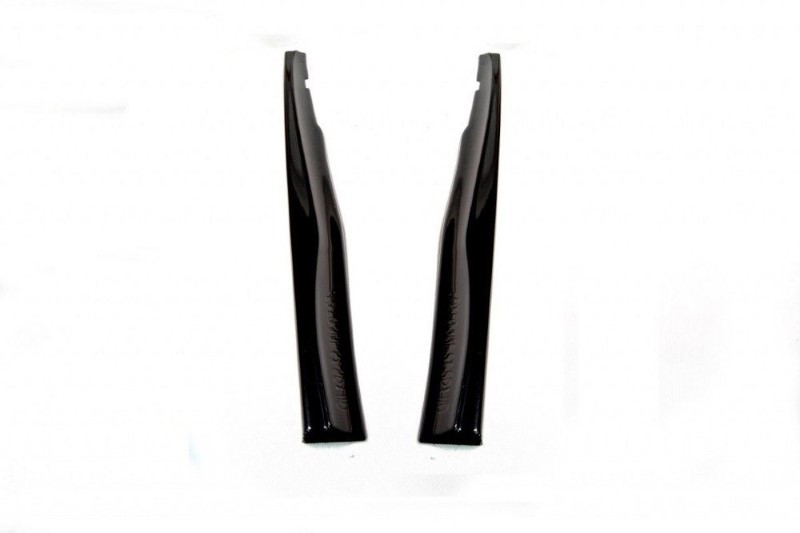 Zijskirts Diffusers Ford Focus ST / ST-Line Mk3 / Mk3 FL Hatchback / Estate Glanzend Zwart