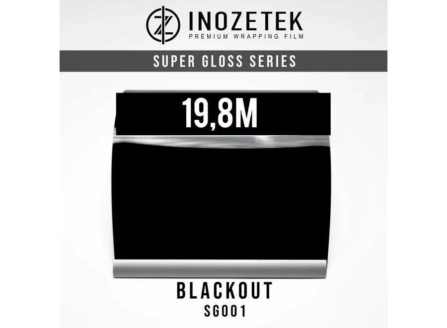Inozetek Super Gloss Blackout - SG001 20m