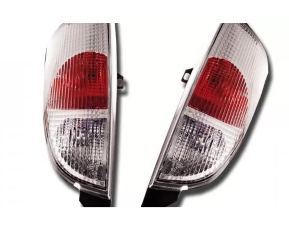 Luces traseras Ford Focus 98-04 claro cromo